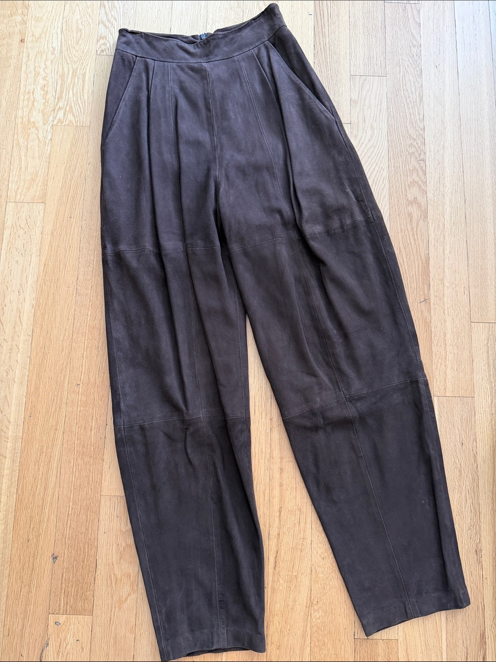 100% Suede Trousers